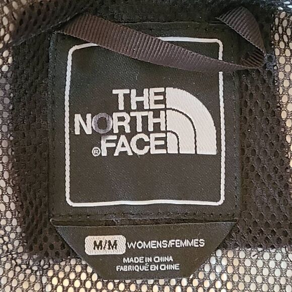 THE NORTH FACE Womens Waterproof Hooded Zippered Rain Jacket Medium - Picture 3 of 16